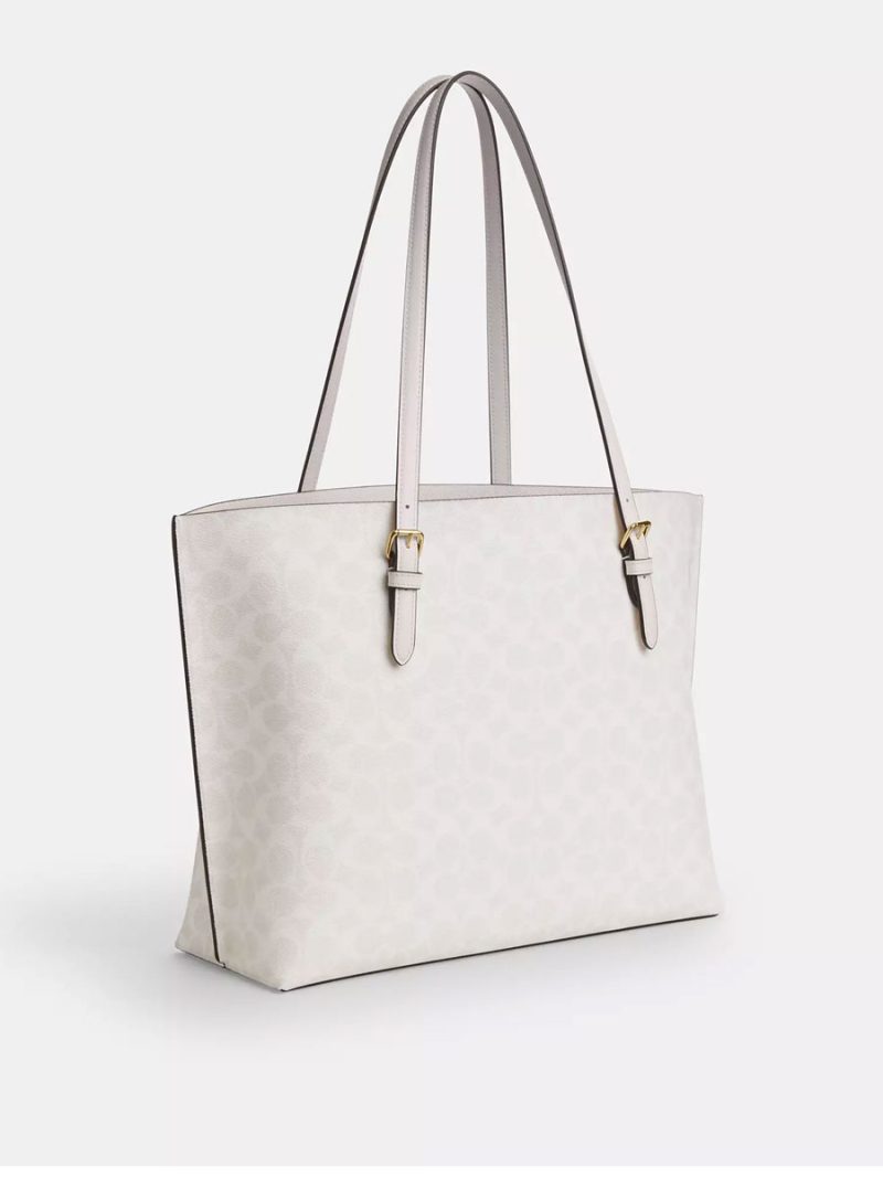 COACH Mollie Tote Bag In Signature Canvas - Image 5