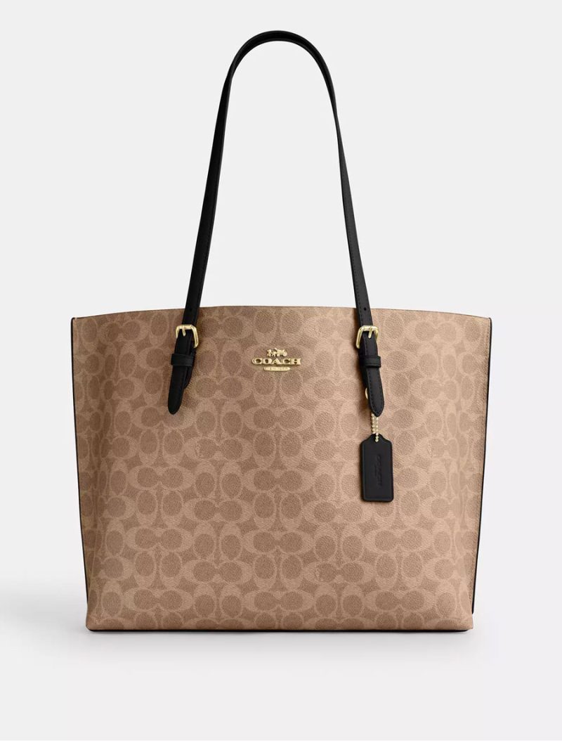 COACH Mollie Tote Bag In Signature Canvas
