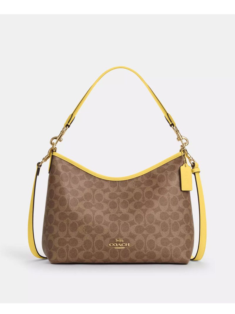COACH Laurel Shoulder Bag In Signature Canvas