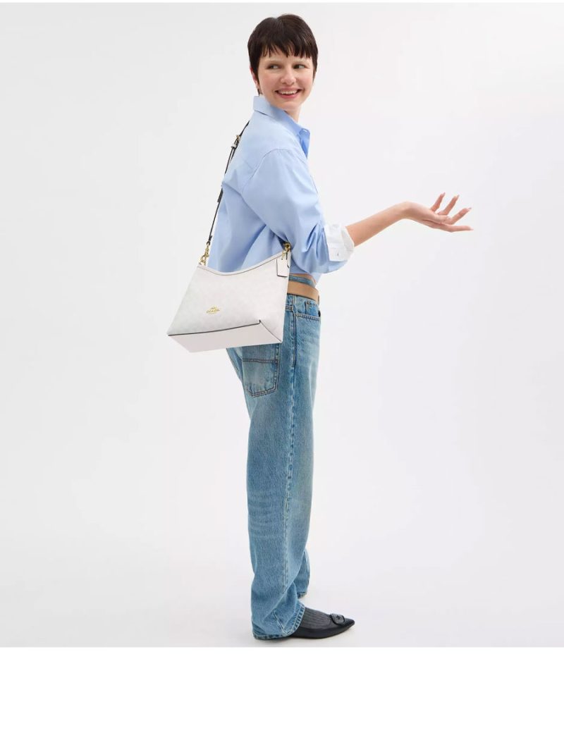 COACH Laurel Shoulder Bag In Signature Canvas - Image 6