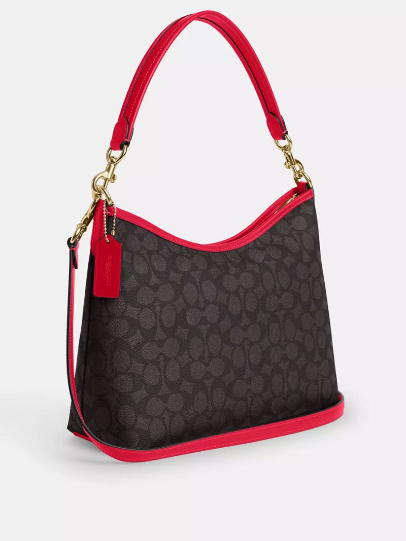 COACH Laurel Shoulder Bag In Signature Canvas - Image 3
