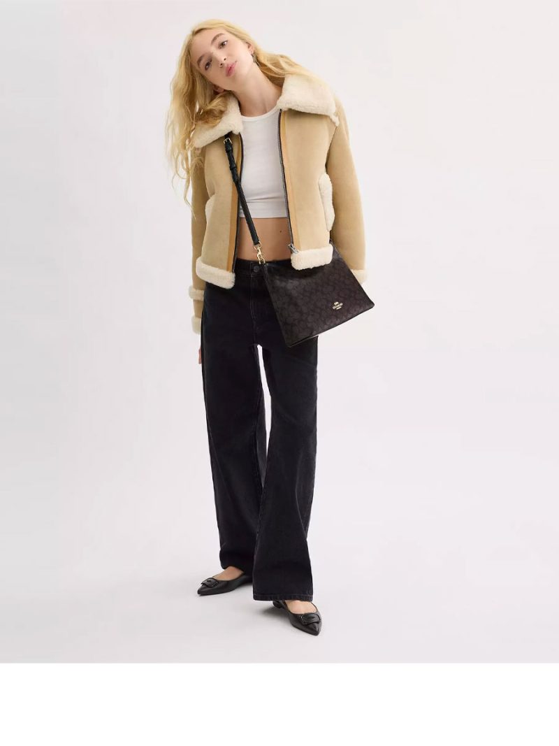 COACH Laurel Shoulder Bag In Signature Canvas - Image 4