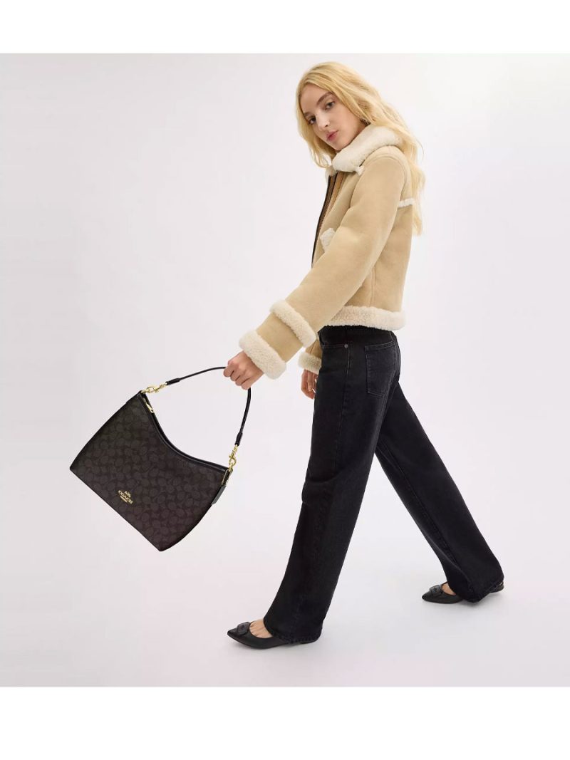 COACH Laurel Shoulder Bag In Signature Canvas - Image 5