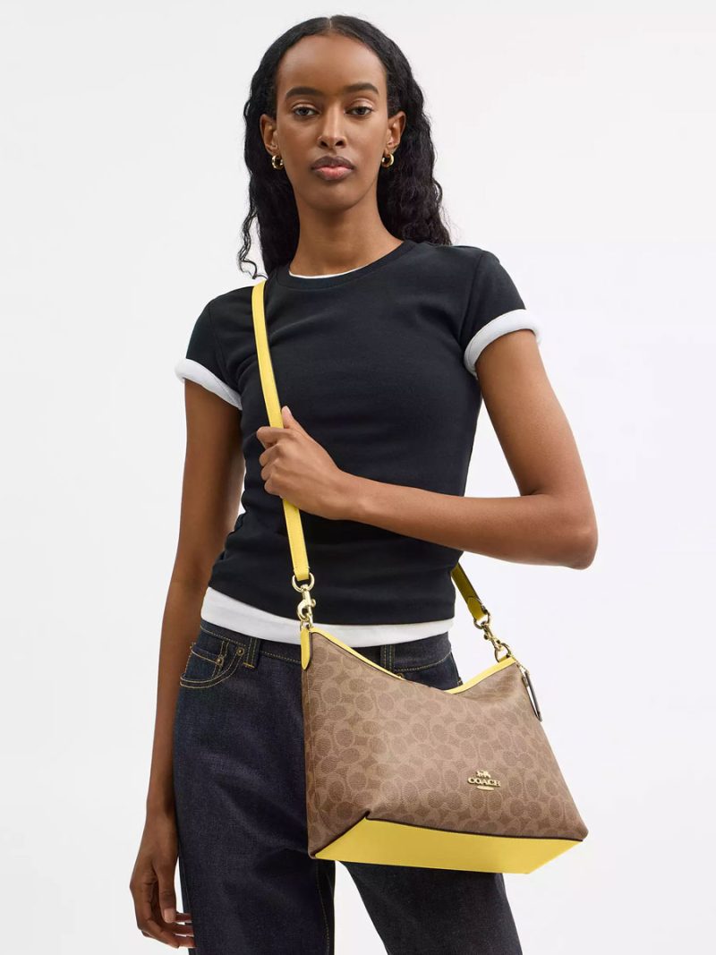 COACH Laurel Shoulder Bag In Signature Canvas - Image 5