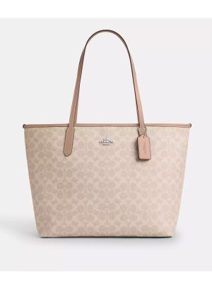 COACH City Tote Bag In Signature Canvas