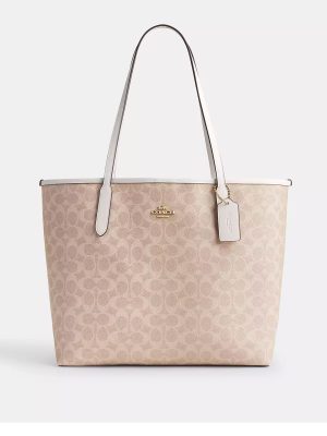 COACH City Tote Bag In Signature Canvas