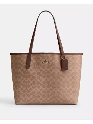 COACH City Tote Bag In Signature Canvas