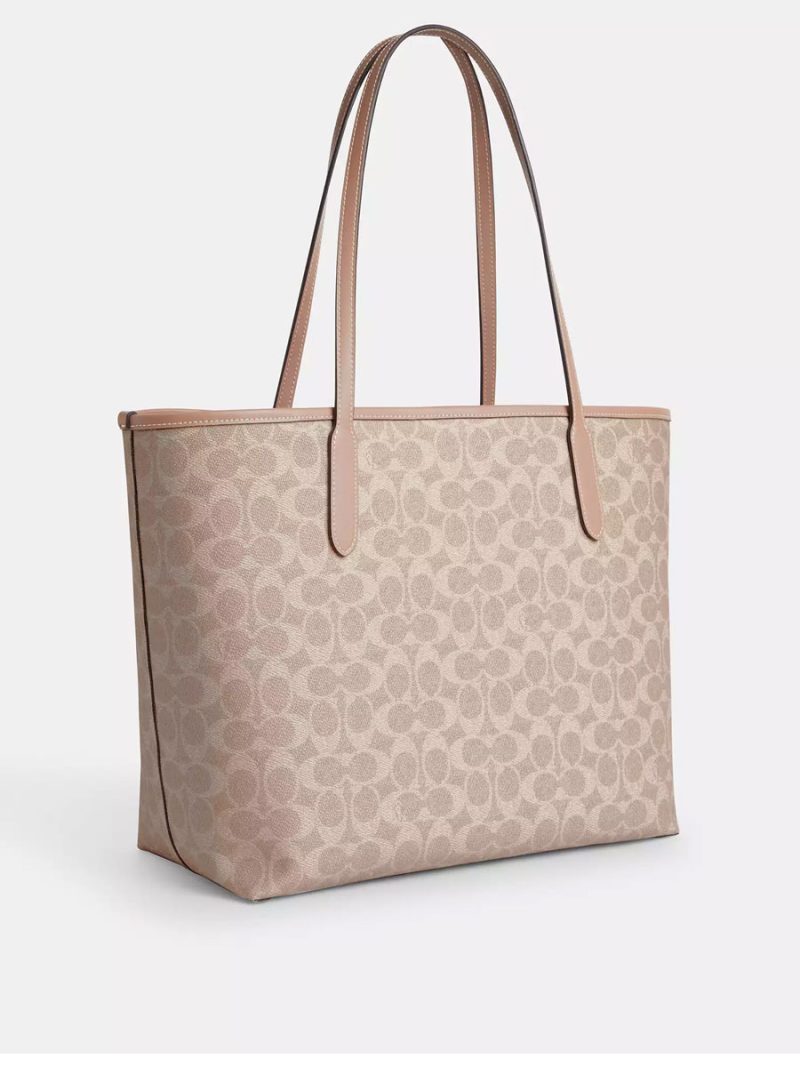 COACH City Tote Bag In Signature Canvas - Image 3