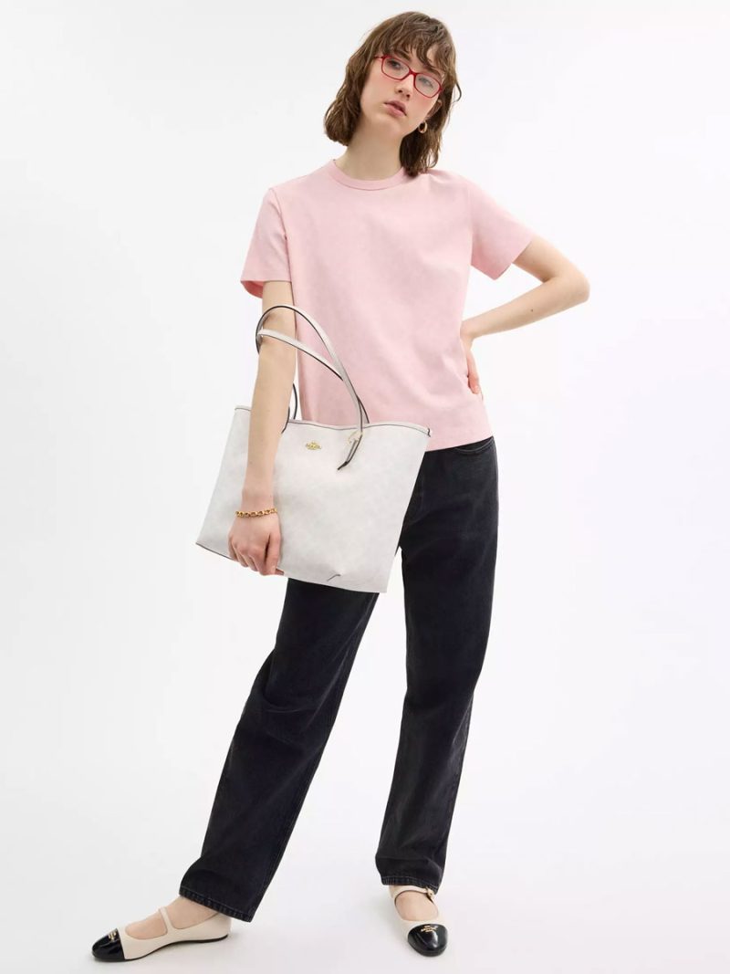 COACH City Tote Bag In Signature Canvas - Image 4