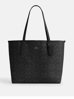 COACH City Tote Bag In Signature Canvas