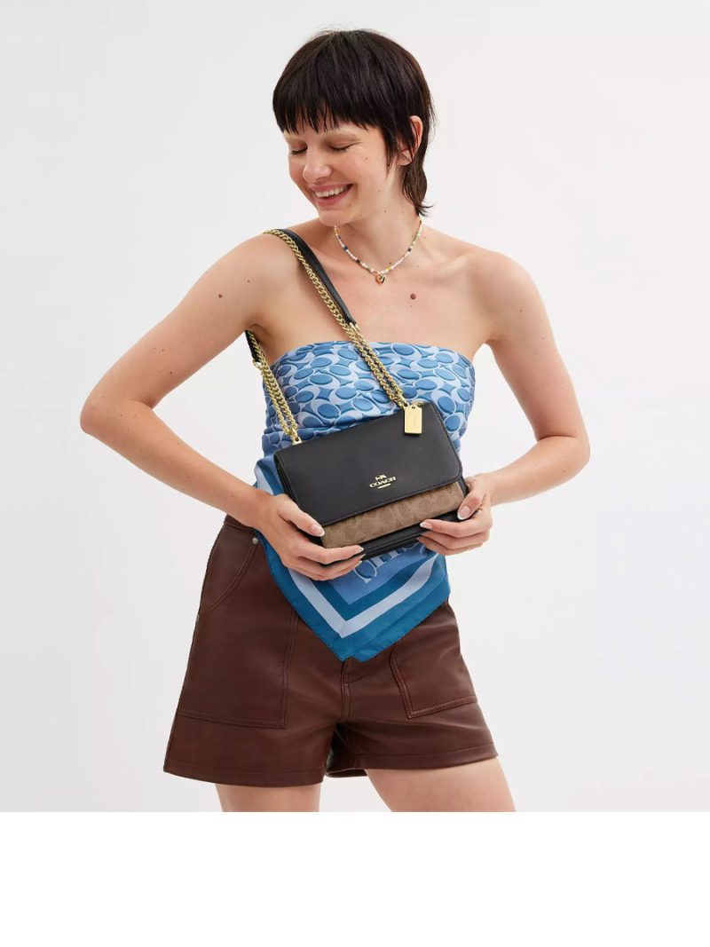 COACH Klare Crossbody Bag In Signature Canvas - Image 5