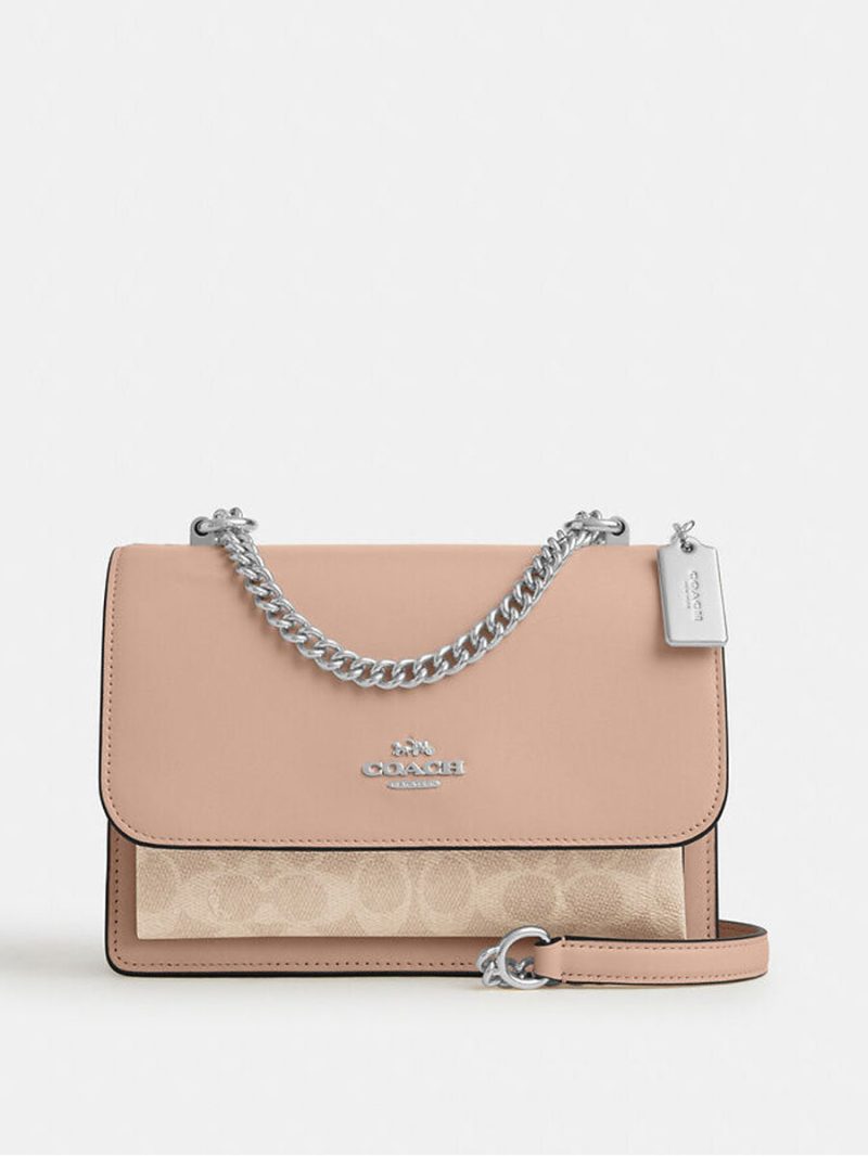 COACH Klare Crossbody Bag In Signature Canvas (AS IS)