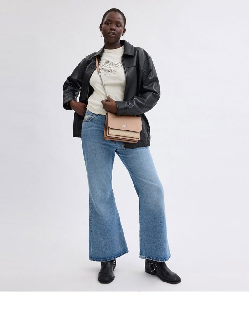 COACH Klare Crossbody Bag In Signature Canvas (AS IS) - Image 4
