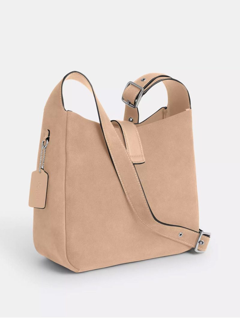 COACH Hadley Convertible Crossbody Bag In Suede - Image 3