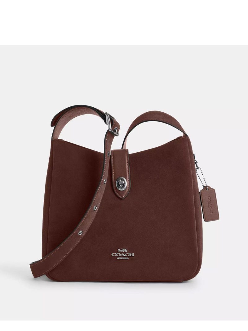 COACH Hadley Convertible Crossbody Bag In Suede