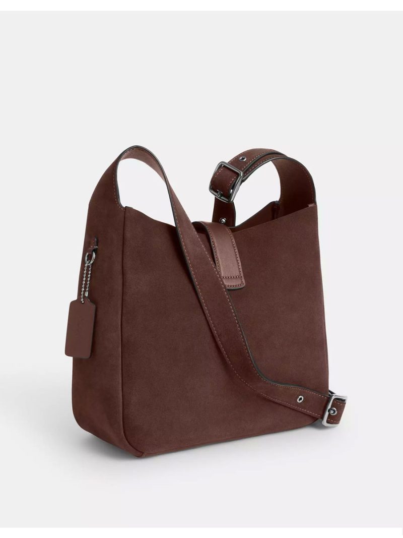 COACH Hadley Convertible Crossbody Bag In Suede - Image 3