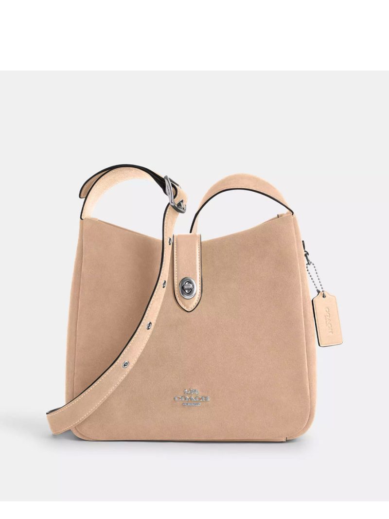 COACH Hadley Convertible Crossbody Bag In Suede