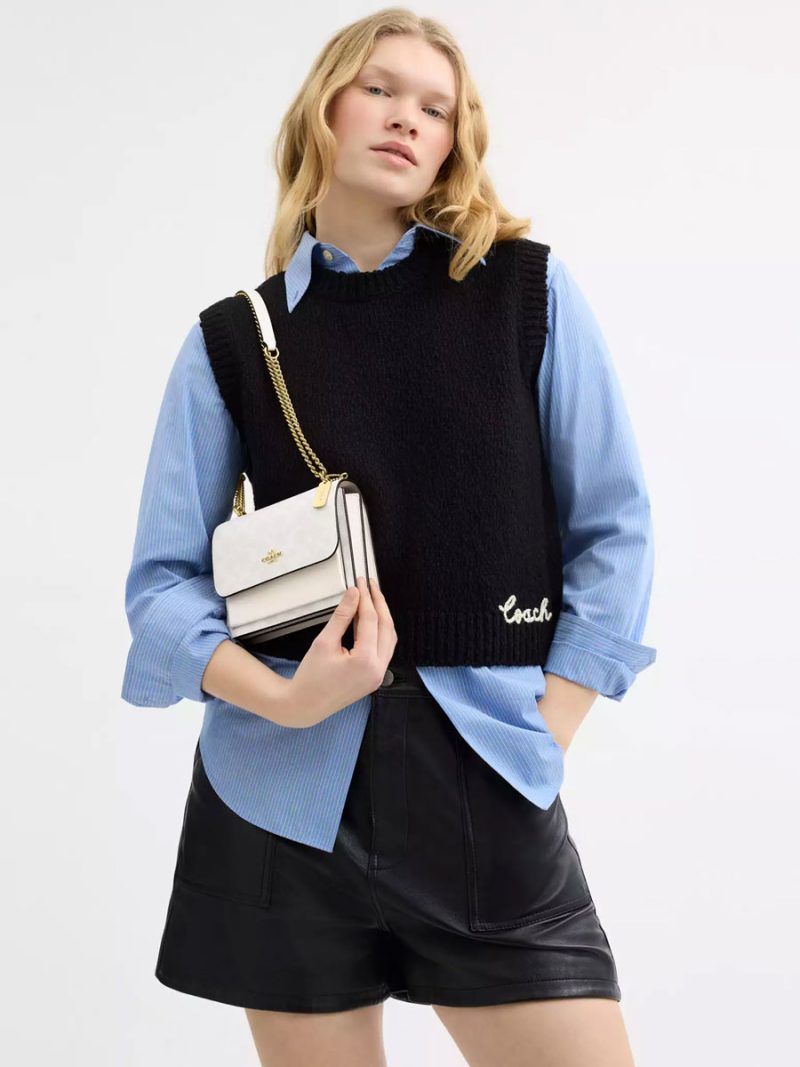 COACH Mini Klare Crossbody In Signature Canvas - Image 4