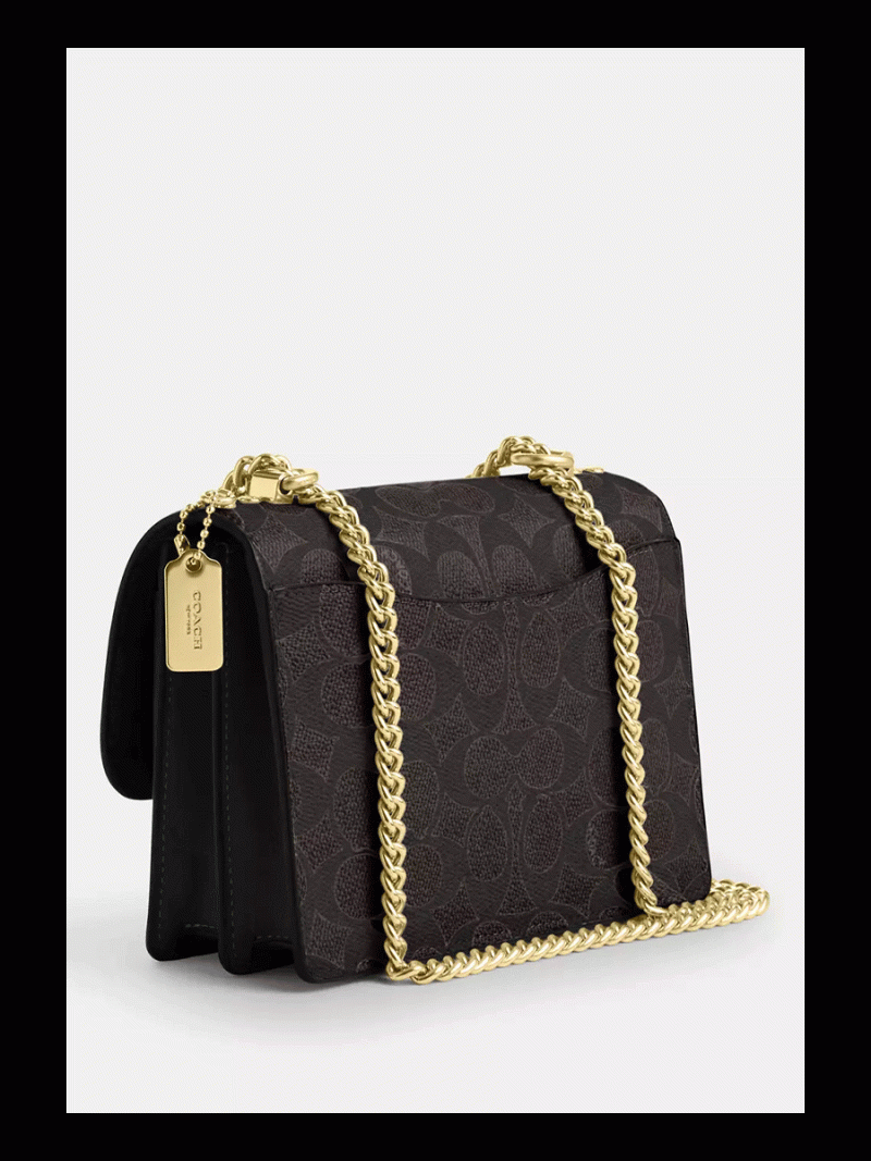 COACH Mini Klare Crossbody In Signature Canvas - Image 3