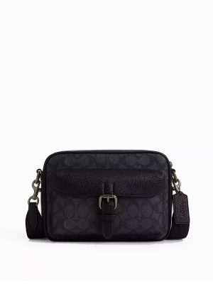 COACH Warner Crossbody Bag In Signature Canvas