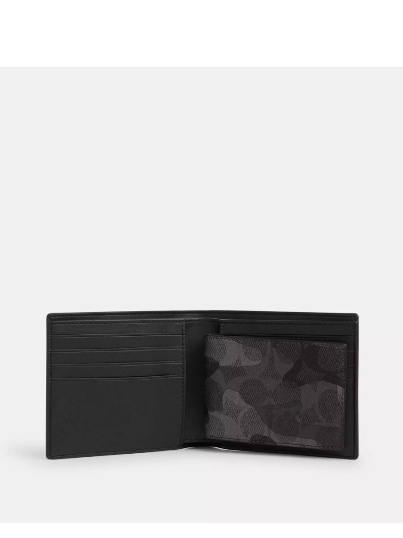 COACH 3 In 1 Wallet In Signature Camo Print - Image 2