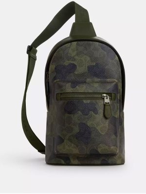 COACH West Pack In Signature Camo Print