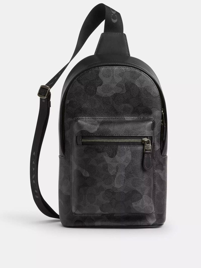 COACH West Pack In Signature Camo Print - Image 6