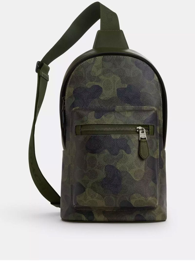 COACH West Pack In Signature Camo Print