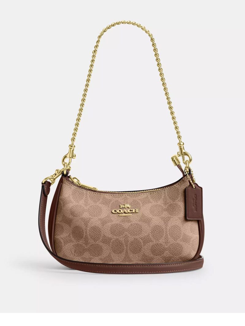 COACH Teri Mini Crossbody Bag In Signature Canvas