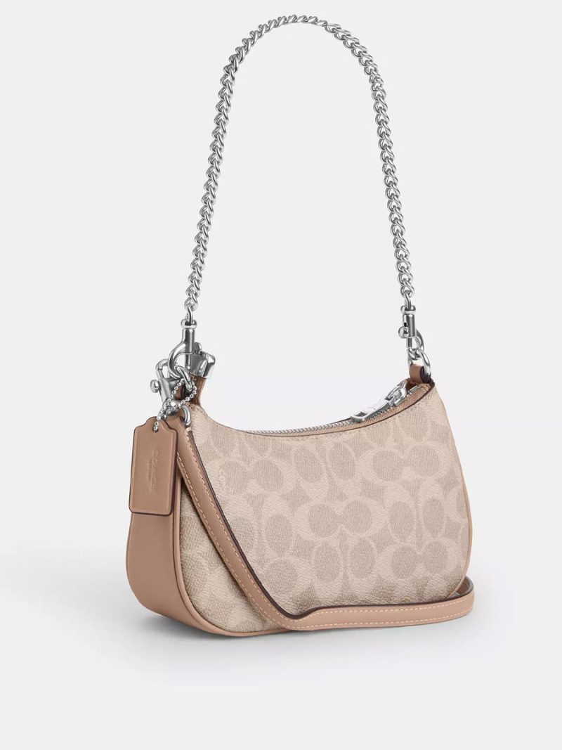 COACH Teri Mini Crossbody Bag In Signature Canvas - Image 3