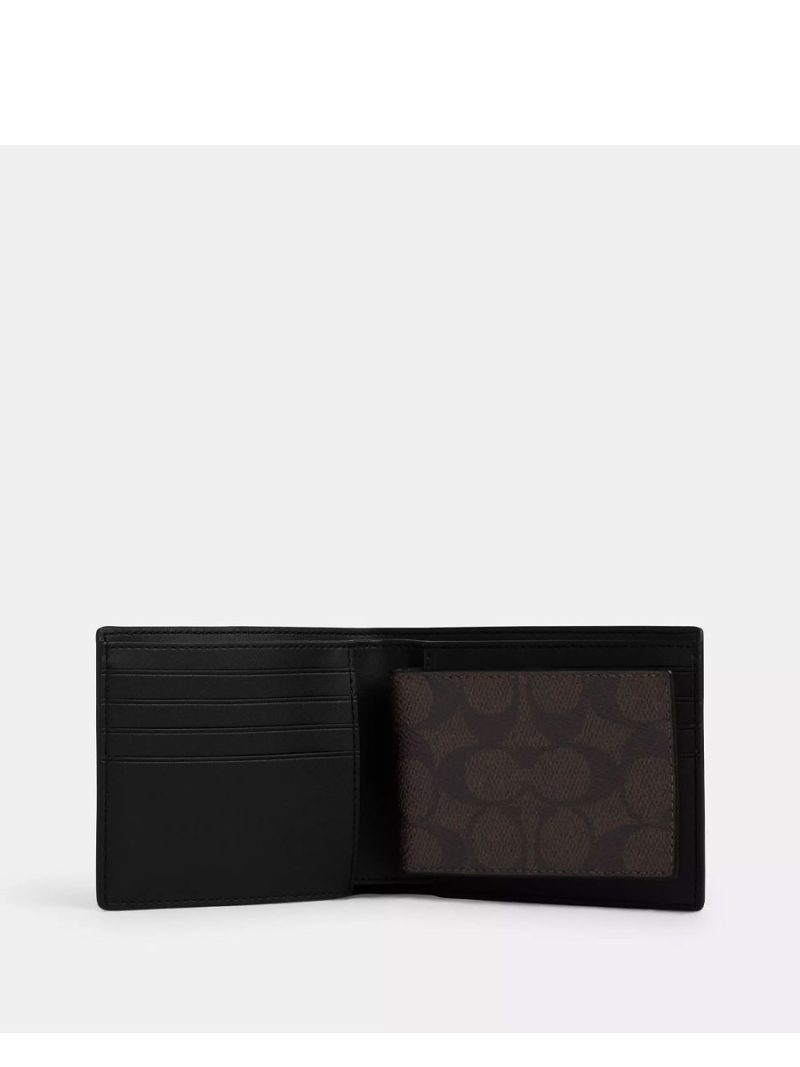 COACH Boxed 3 In 1 Wallet Gift Set In Signature Canvas - Image 3