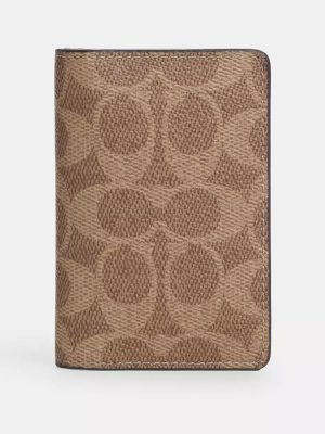 COACH Id Wallet In Signature Canvas