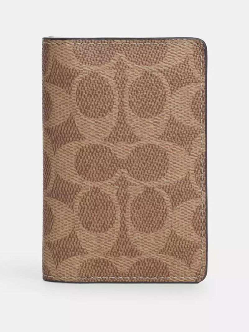 COACH Id Wallet In Signature Canvas