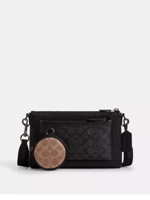 COACH Holden Crossbody In Blocked Signature Canvas