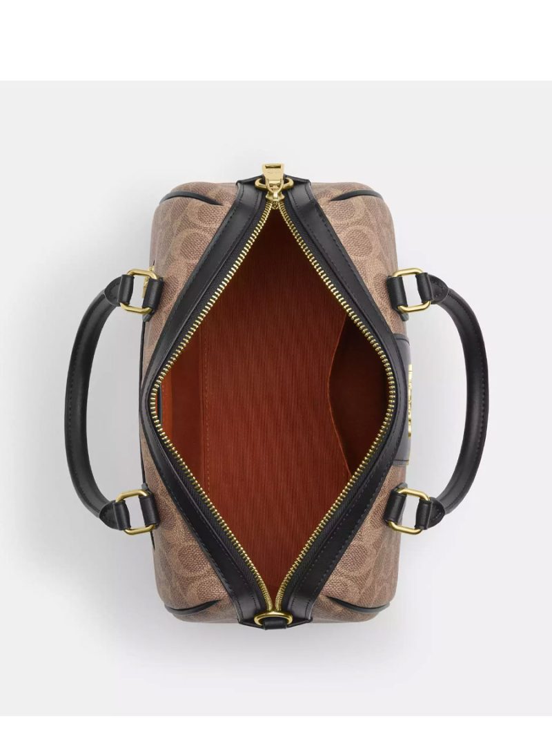 COACH Rowan Satchel Bag In Signature Canvas - Image 2