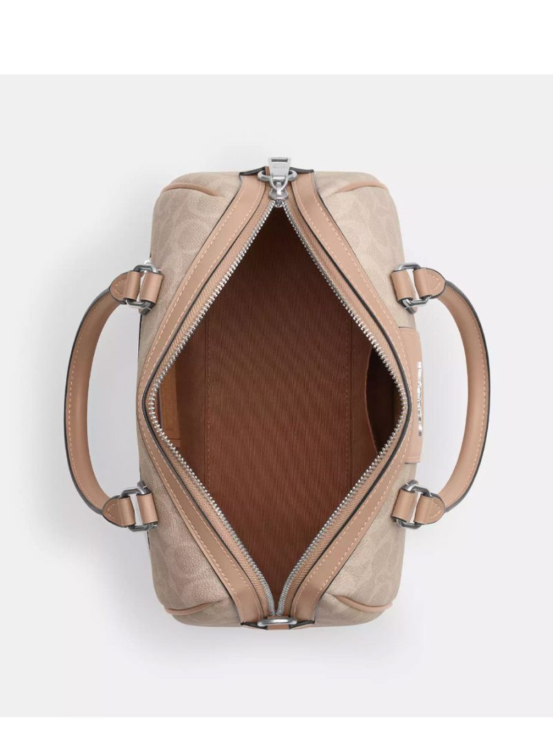 COACH Rowan Satchel Bag In Signature Canvas - Image 2