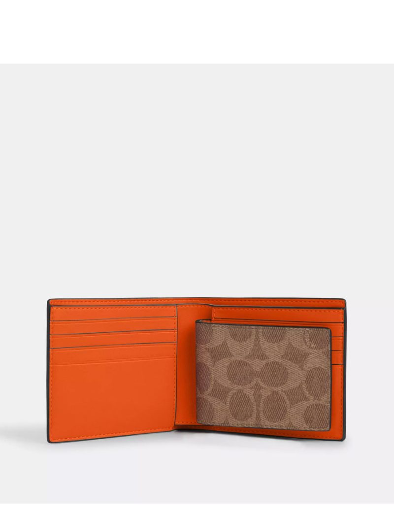 COACH 3 In 1 Wallet In Signature Canvas - Image 2