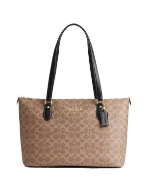 COACH Gallery Tote Bag In Signature Canvas
