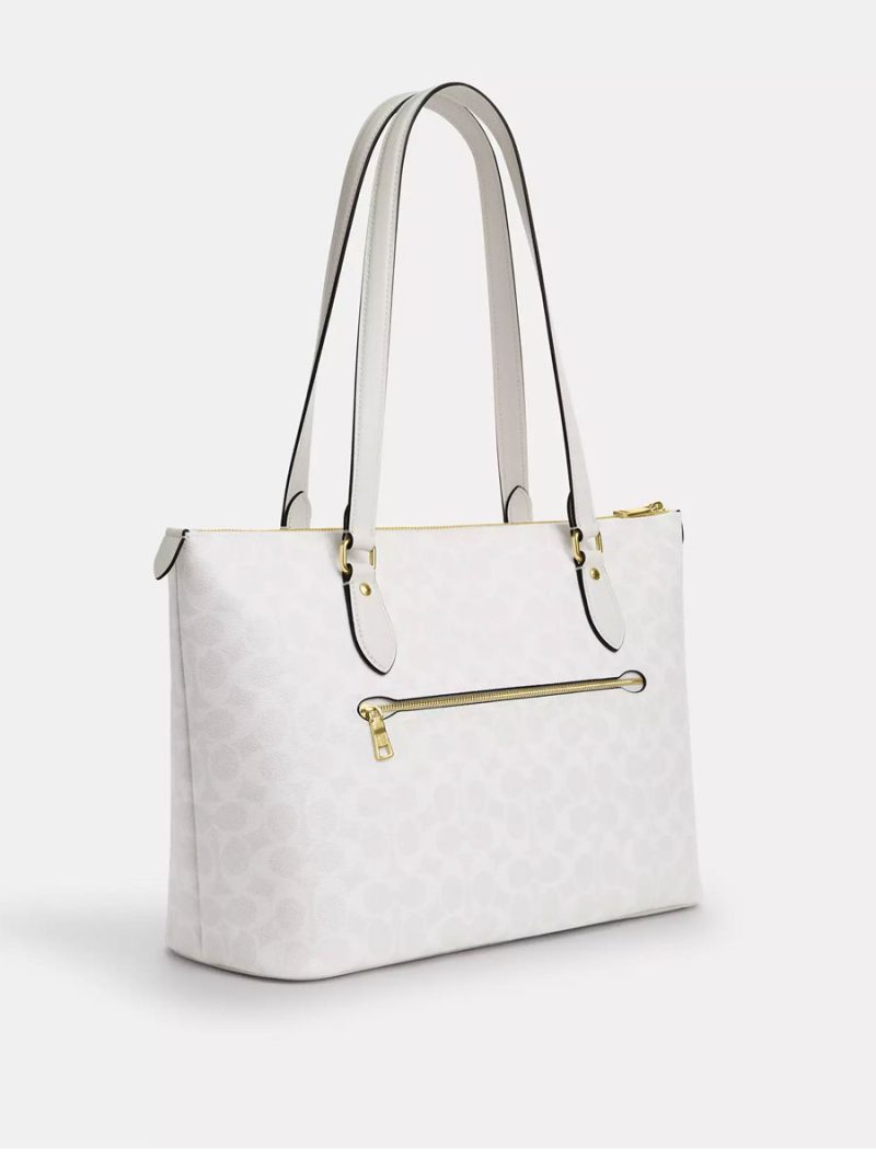 COACH Gallery Tote Bag In Signature Canvas - Image 3