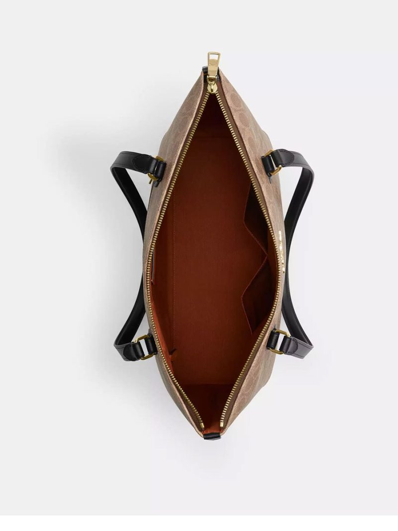 COACH Gallery Tote Bag In Signature Canvas - Image 2