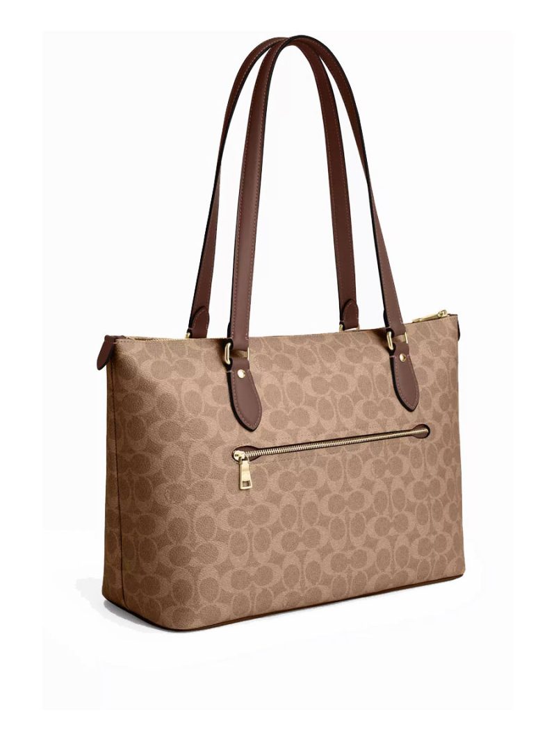 COACH Gallery Tote Bag In Signature Canvas - Image 3