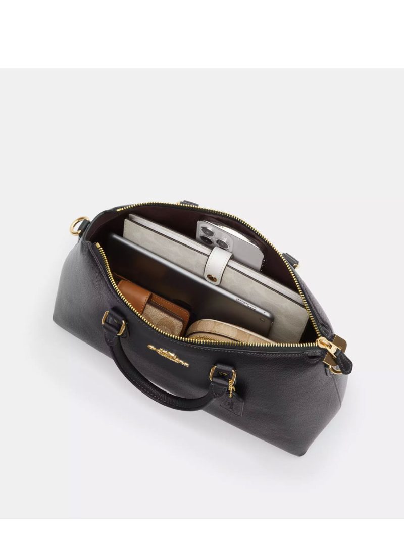COACH Georgia Satchel Bag In Signature Canvas - Image 2