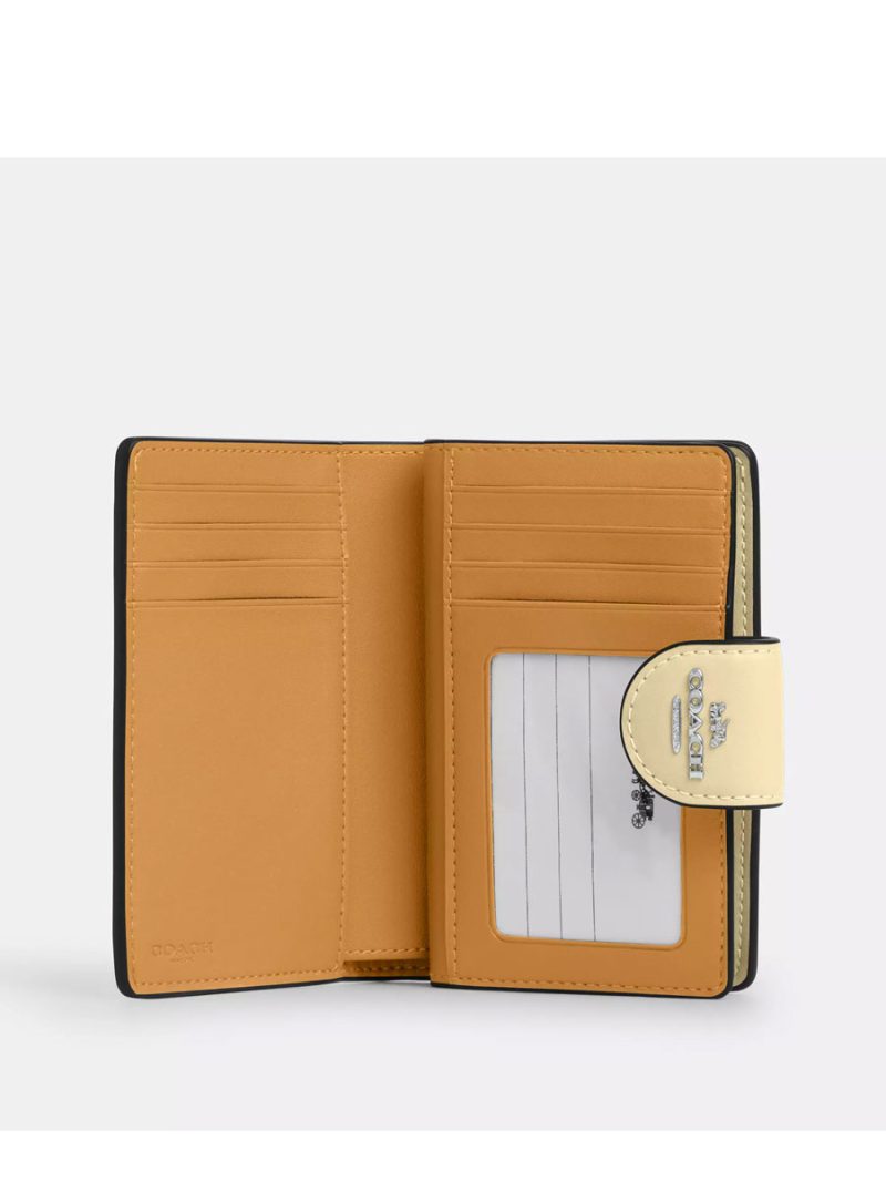 COACH Medium Corner Zip Wallet In Signature Canvas - Image 2