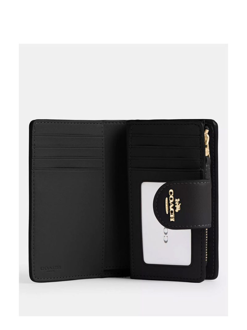 COACH Medium Corner Zip Wallet In Signature Canvas - Image 2