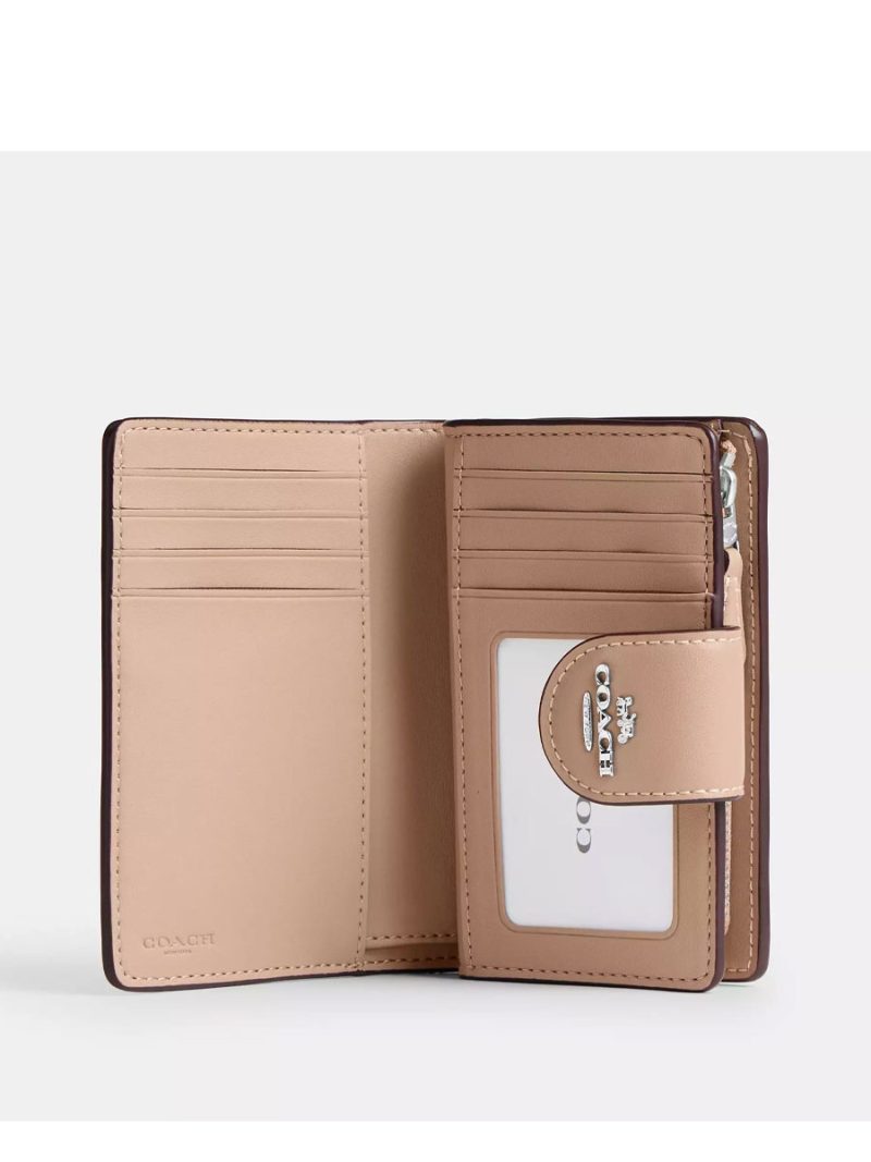 COACH Medium Corner Zip Wallet In Signature Canvas - Image 2
