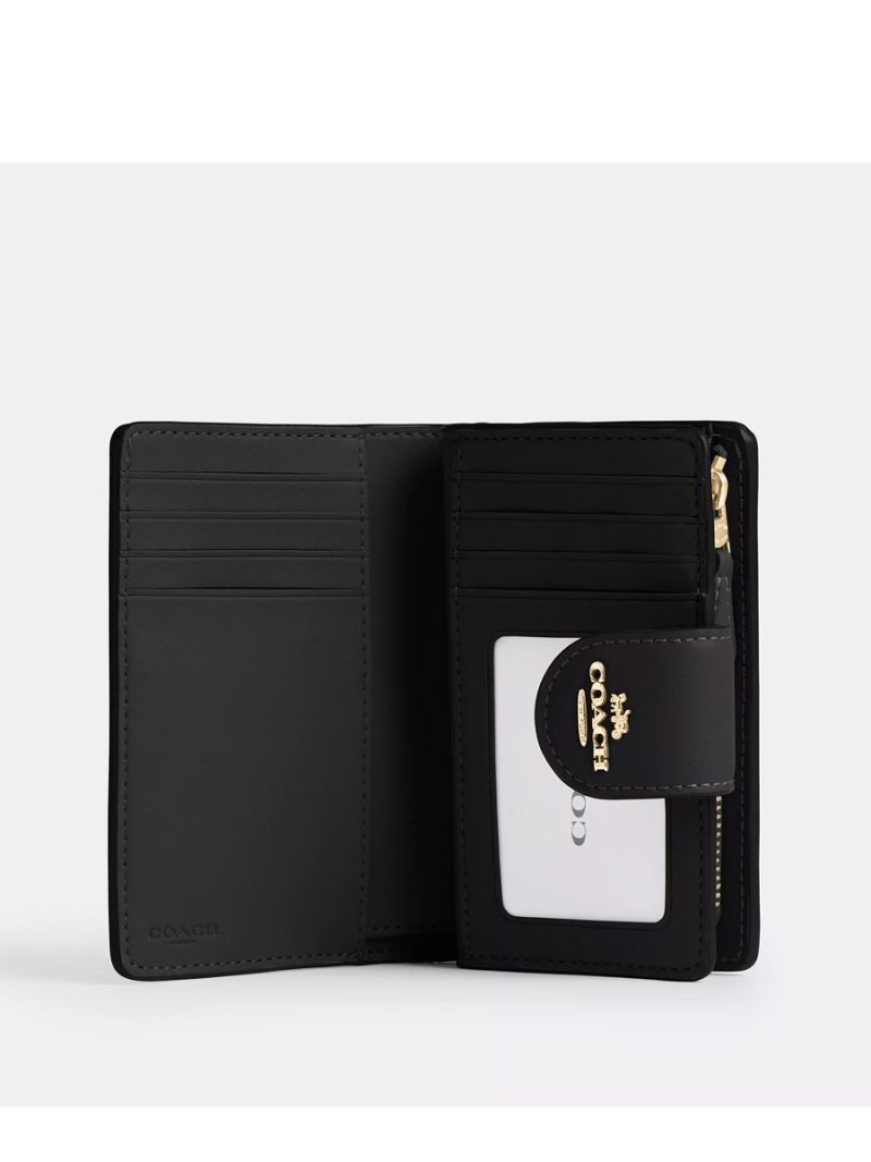 COACH Medium Corner Zip Wallet In Signature Canvas - Image 2