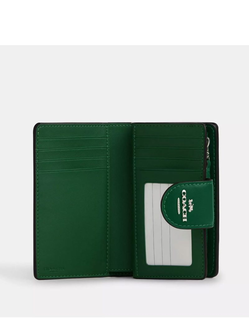 COACH Medium Corner Zip Wallet In Signature Canvas - Image 2
