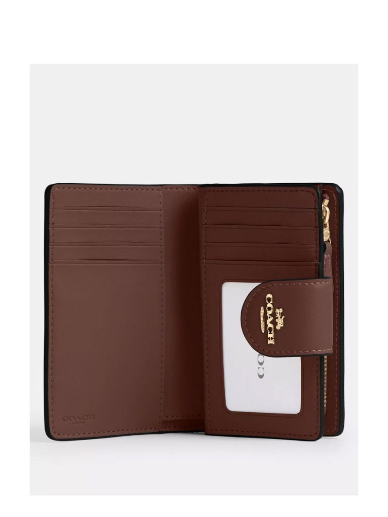 COACH Medium Corner Zip Wallet In Signature Canvas - Image 2