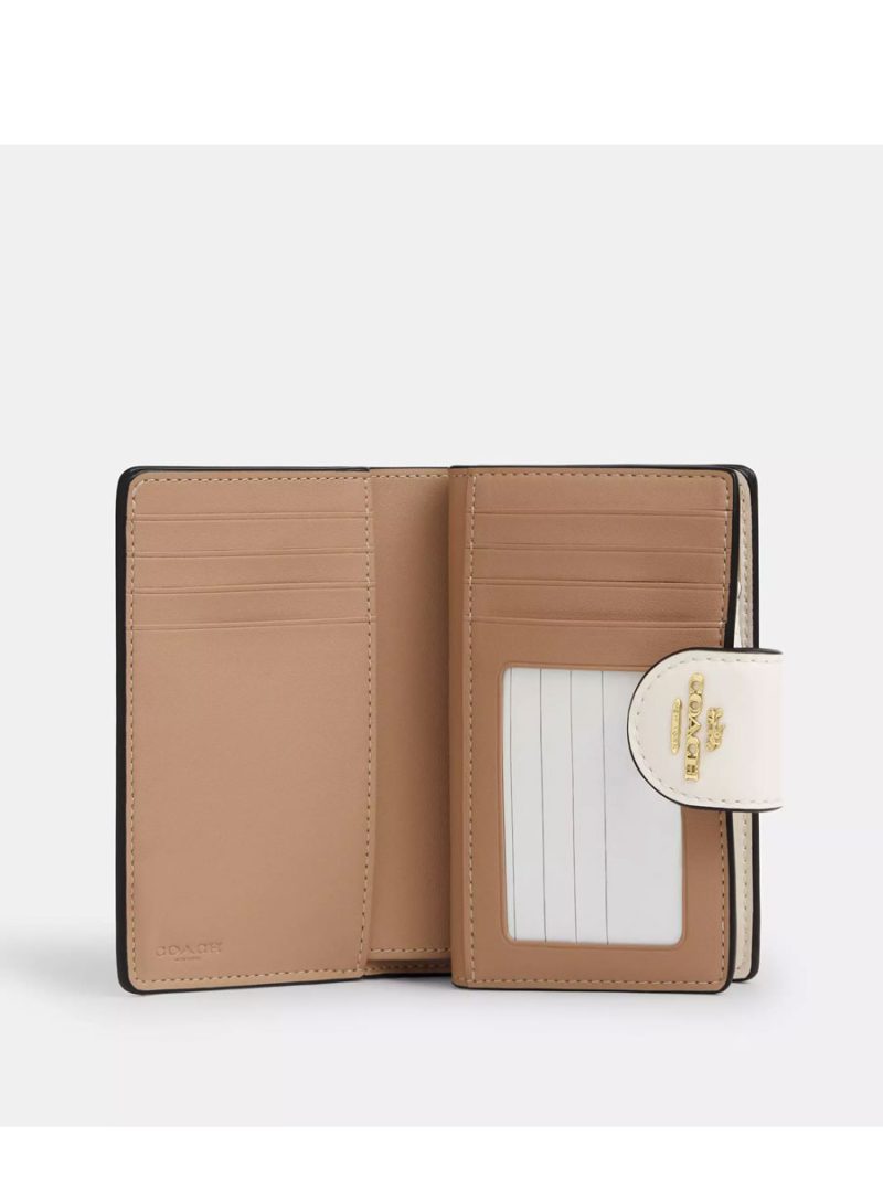 COACH Medium Corner Zip Wallet In Signature Canvas - Image 2