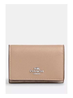COACH Micro Wallet In Signature Canvas